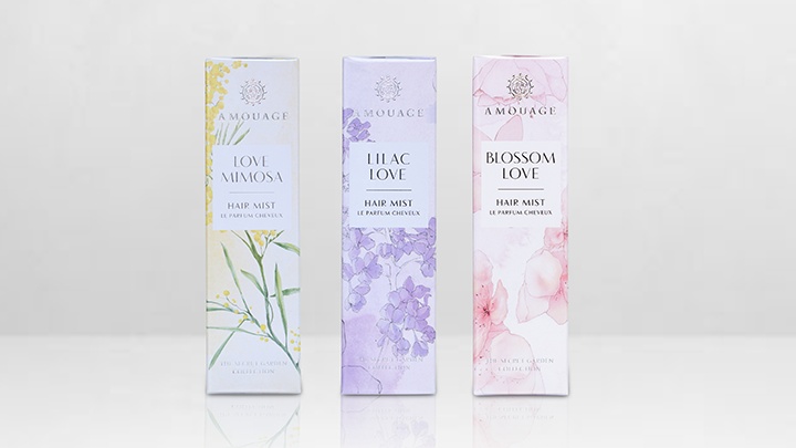 Image of a complimentary hair mists of Amouage